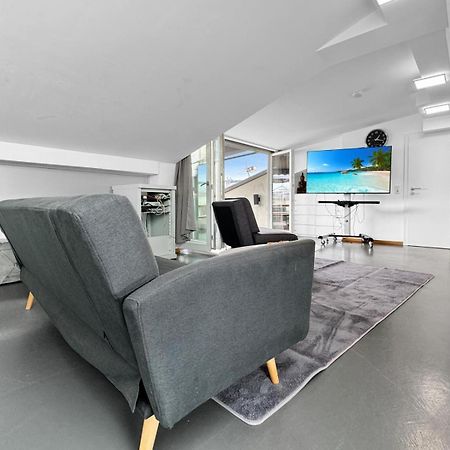 6 Zimmer Maisonette-Penthouse Pool Dachterrasse Luxus Mnichov Exteriér fotografie