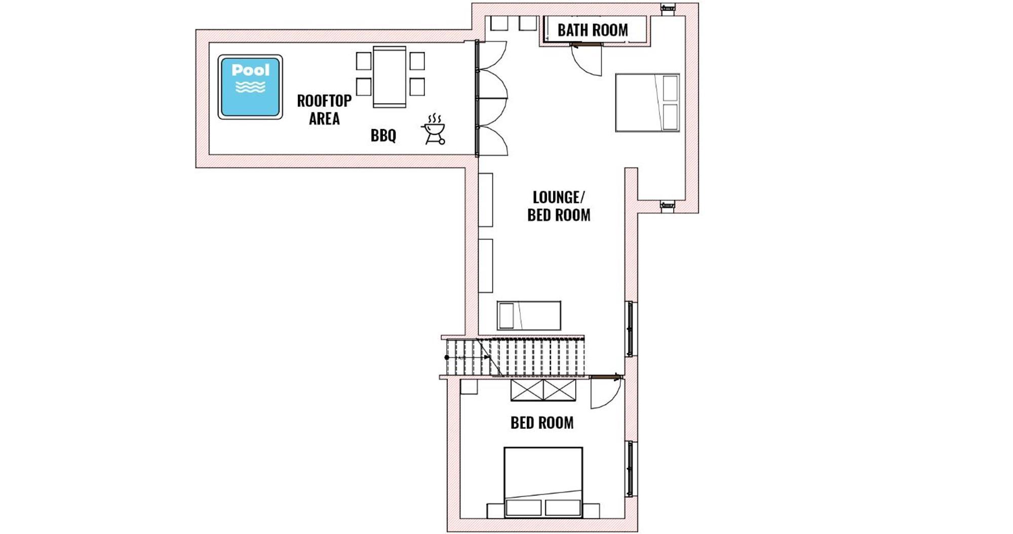 6 Zimmer Maisonette-Penthouse Pool Dachterrasse Luxus Mnichov Exteriér fotografie